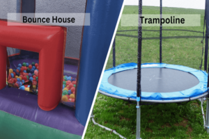 Bounce House vs. Trampoline